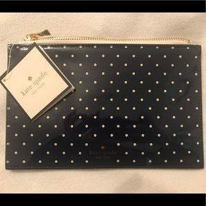 Kate Spade NY Navy Pencil Case